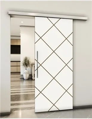 Holzschiebetür Slim-Line - Design-Linien Model 2071