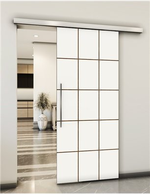 Holzschiebetür Slim-Line - Design-Linien  Model 2079