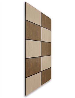 Holzschiebetür Nur Türblatt - Holz-Mix  Model 2029