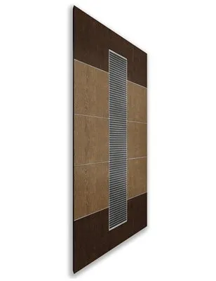 Holzschiebetür Nur Türblatt - Holz-Mix Model 2067