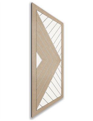 Holzschiebetür Nur Türblatt - Eiche und Weiss  Model 2009