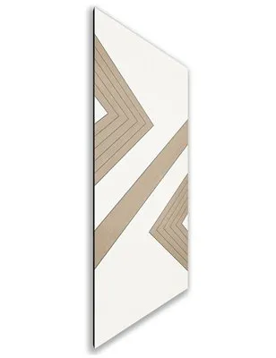 Holzschiebetür Nur Türblatt - Eiche und Weiss Model 2010