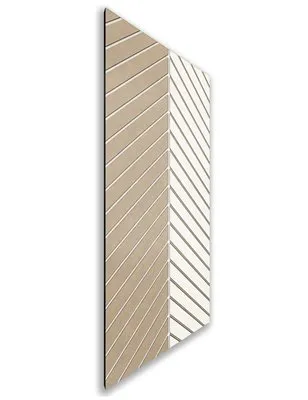 Holzschiebetür Nur Türblatt - Eiche und Weiss Model 2024