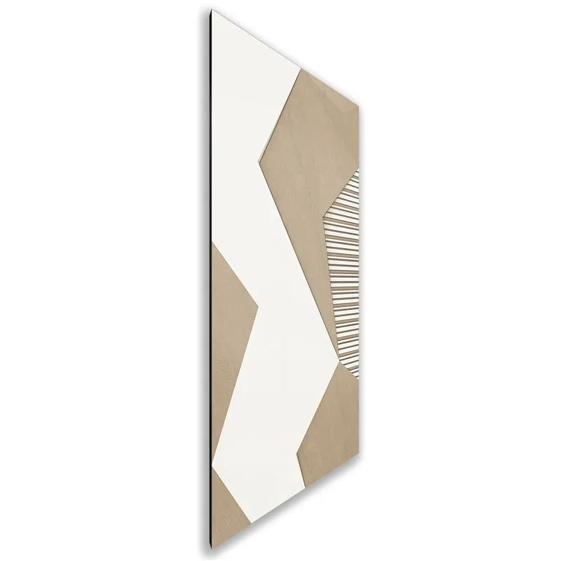 Holzschiebetür Nur Türblatt - Eiche und Weiss Model 2033 Holzschiebetür Nur Türblatt - Eiche und Weiss Model 2033