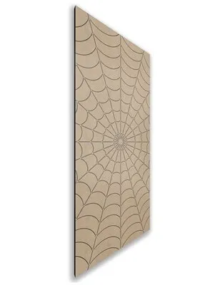 Holzschiebetür Nur Türblatt - Eiche und Weiss Model 2077