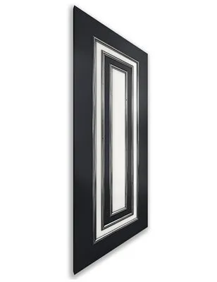 Holzschiebetür Nur Türblatt - Hell - Dunkel-Mix Model 2002