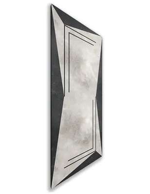 Holzschiebetür Nur Türblatt - Hell - Dunkel-Mix Model 2065