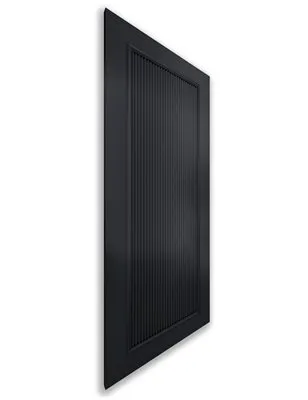 Holzschiebetür Nur Türblatt - Schwarz Model 2005