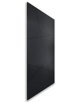 Holzschiebetür Nur Türblatt - Schwarz Model 2011