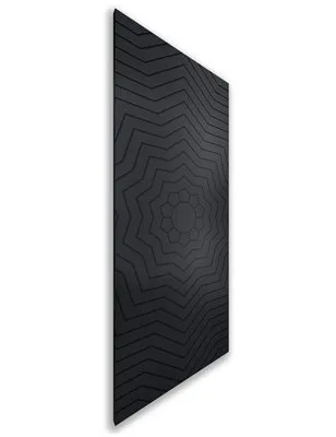 Holzschiebetür Nur Türblatt - Schwarz Model 2049