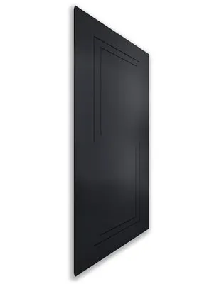 Holzschiebetür Nur Türblatt - Schwarz Model 2065