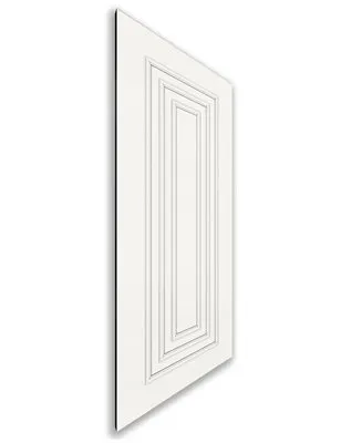 Holzschiebetür Nur Türblatt - Weiss Model 2002
