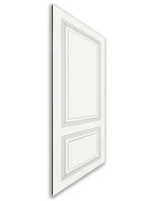 Holzschiebetür Nur Türblatt - Weiss Model 2004