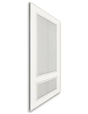 Holzschiebetür Nur Türblatt - Weiss Model 2006