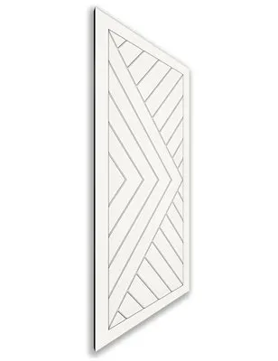 Holzschiebetür Nur Türblatt - Weiss Model 2009