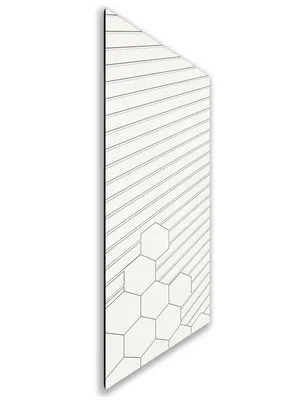 Holzschiebetür Nur Türblatt - Weiss Model 2016