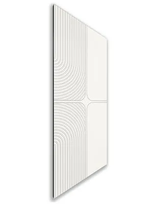 Holzschiebetür Nur Türblatt - Weiss Model 2017