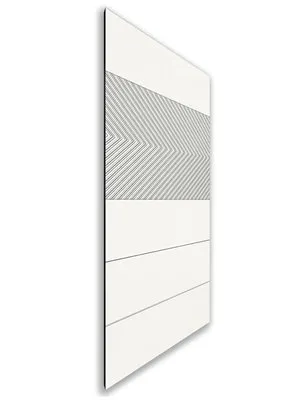 Holzschiebetür Nur Türblatt - Weiss Model 2020