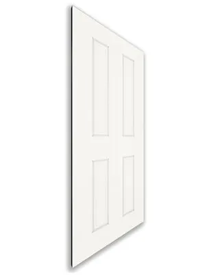 Holzschiebetür Nur Türblatt - Weiss Model 2022