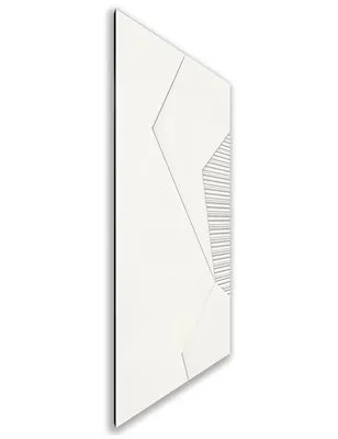 Holzschiebetür Nur Türblatt - Weiss Model 2033