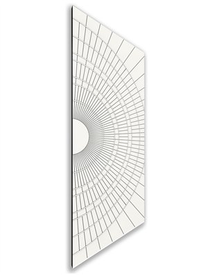 Holzschiebetür Nur Türblatt - Weiss  Model 2036