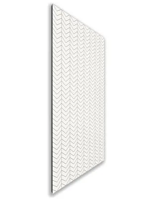 Holzschiebetür Nur Türblatt - Weiss Model 2043