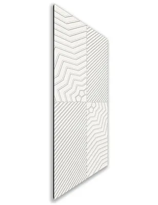 Holzschiebetür Nur Türblatt - Weiss Model 2050