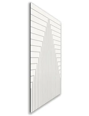 Holzschiebetür Nur Türblatt - Weiss Model 2052