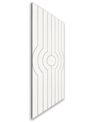 Holzschiebetür Nur Türblatt - Weiss Model 2055