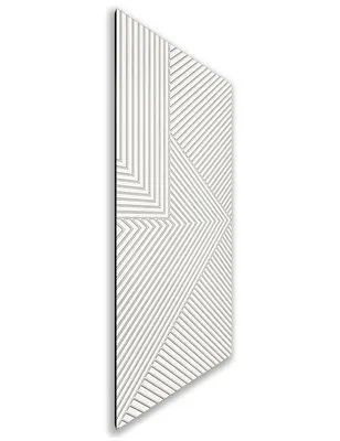 Holzschiebetür Nur Türblatt - Weiss Model 2058