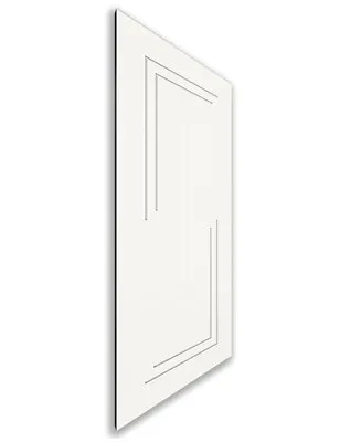 Holzschiebetür Nur Türblatt - Weiss Model 2065