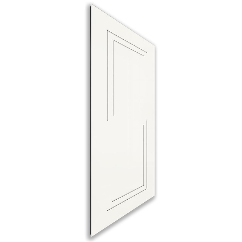 Holzschiebetür Nur Türblatt - Weiss Model 2065 Holzschiebetür Nur Türblatt - Weiss Model 2065