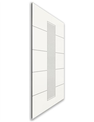 Holzschiebetür Nur Türblatt - Weiss  Model 2067