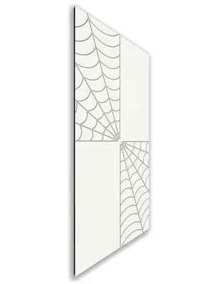 Holzschiebetür Nur Türblatt - Weiss Model 2076