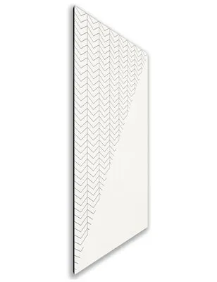 Holzschiebetür Nur Türblatt - Weiss Model 2078