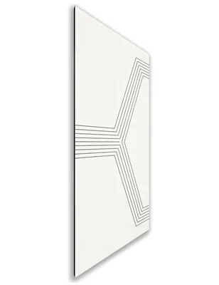 Holzschiebetür Nur Türblatt - Weiss Model 2079