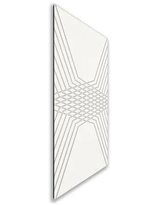 Holzschiebetür Nur Türblatt - Weiss Model 2084