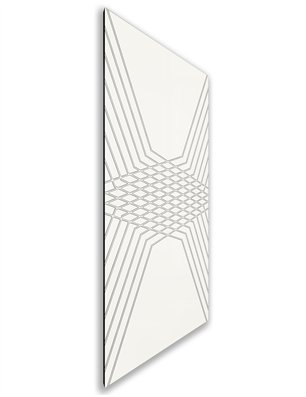Holzschiebetür Nur Türblatt - Weiss  Model 2084