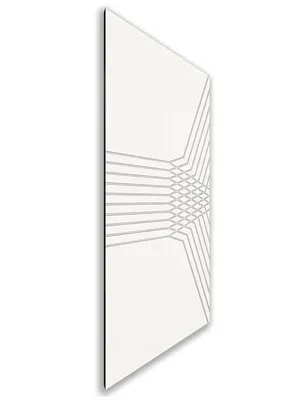 Holzschiebetür Nur Türblatt - Weiss Model 2085