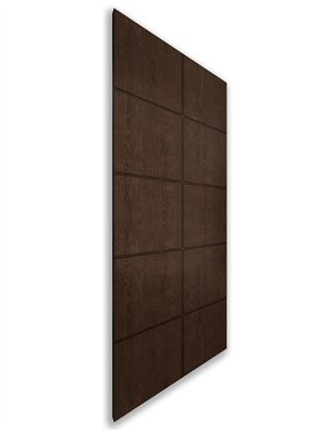 Holzschiebetür Nur Türblatt - Wenge  Model 2029