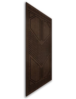 Holzschiebetür Nur Türblatt - Wenge  Model 2048