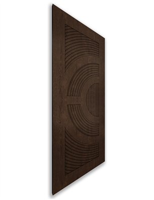 Holzschiebetür Nur Türblatt - Wenge  Model 2051