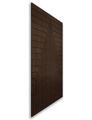Holzschiebetür Nur Türblatt - Wenge  Model 2052