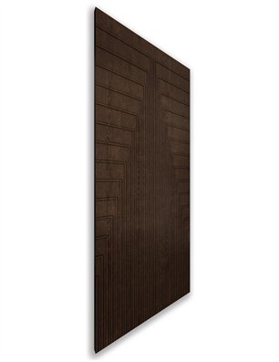 Holzschiebetür Nur Türblatt - Wenge  Model 2053