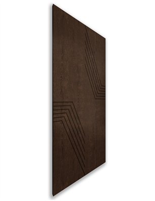 Holzschiebetür Nur Türblatt - Wenge  Model 2060