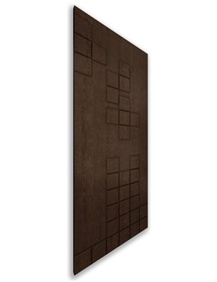 Holzschiebetür Nur Türblatt - Wenge  Model 2081