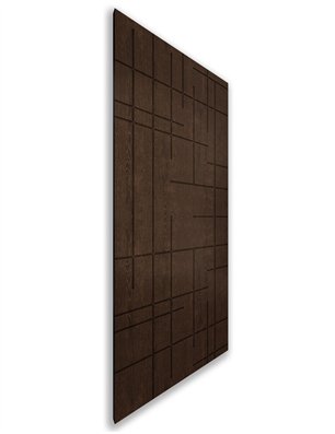 Holzschiebetür Nur Türblatt - Wenge  Model 2087