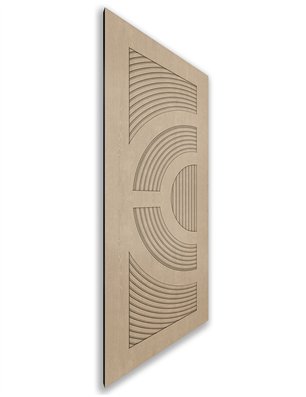 Holzschiebetür Nur Türblatt - Eiche  Model 2051
