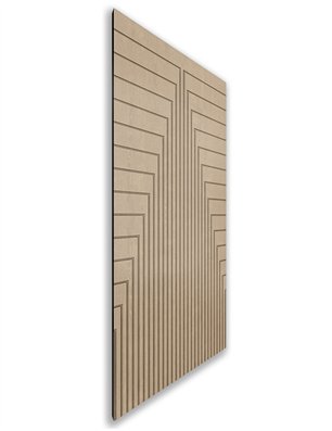 Holzschiebetür Nur Türblatt - Eiche  Model 2052