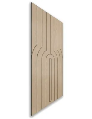 Holzschiebetür Nur Türblatt - Eiche Model 2056